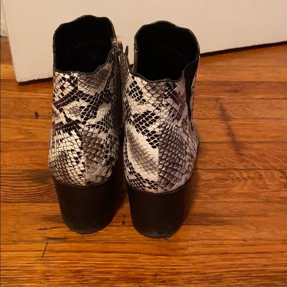 Snakeskin Booties - Picture 3 of 4